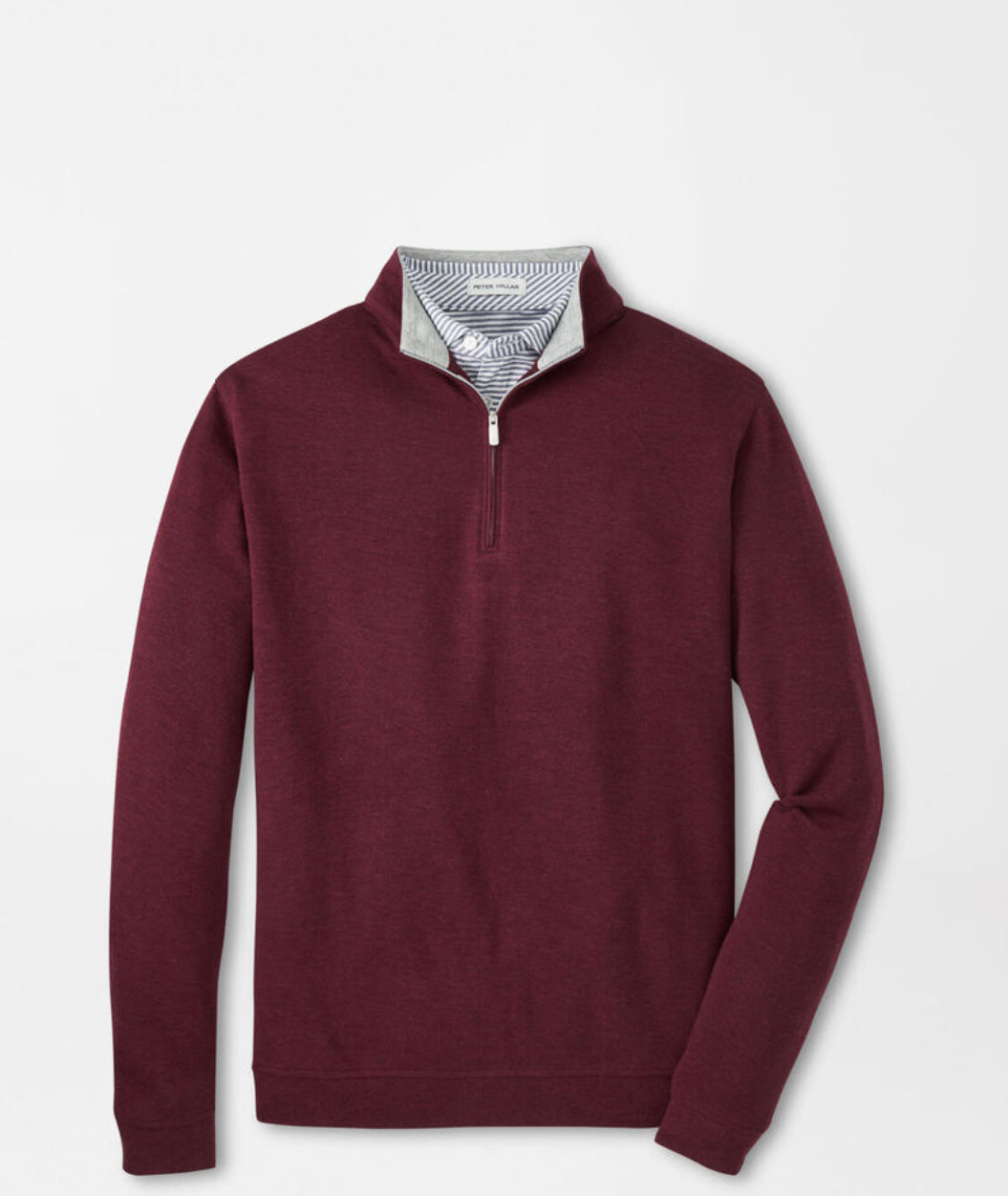 Peter Millar Crown Comfort Quarter-Zip Pullover - Autumn Foliage