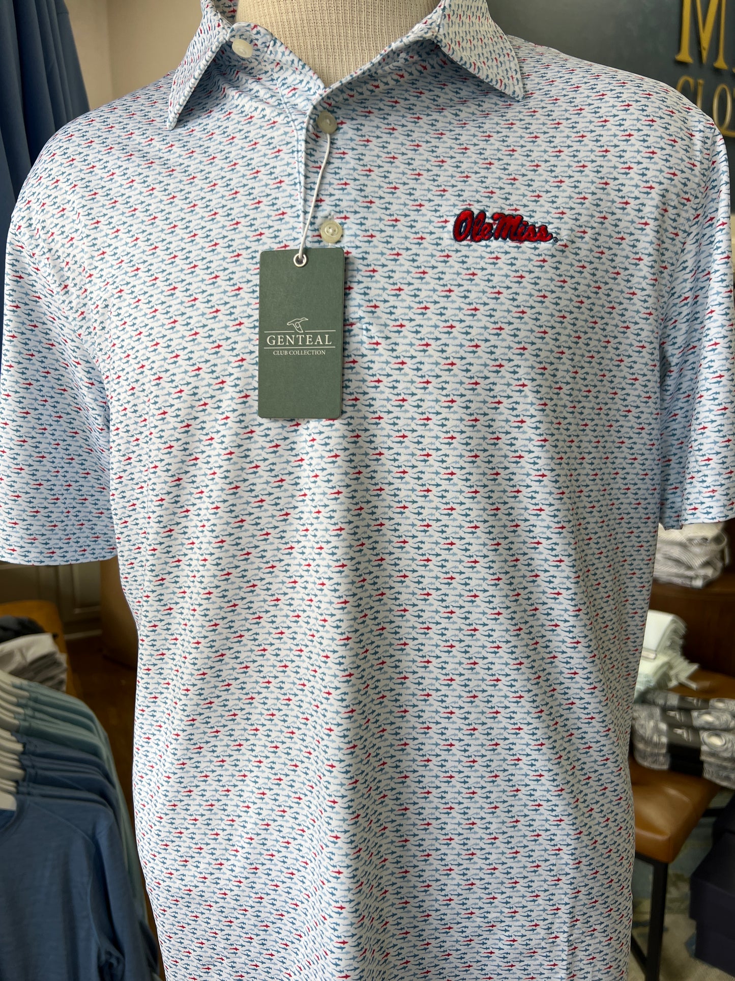 Genteal Fin Frenzy Polo-Ole Miss