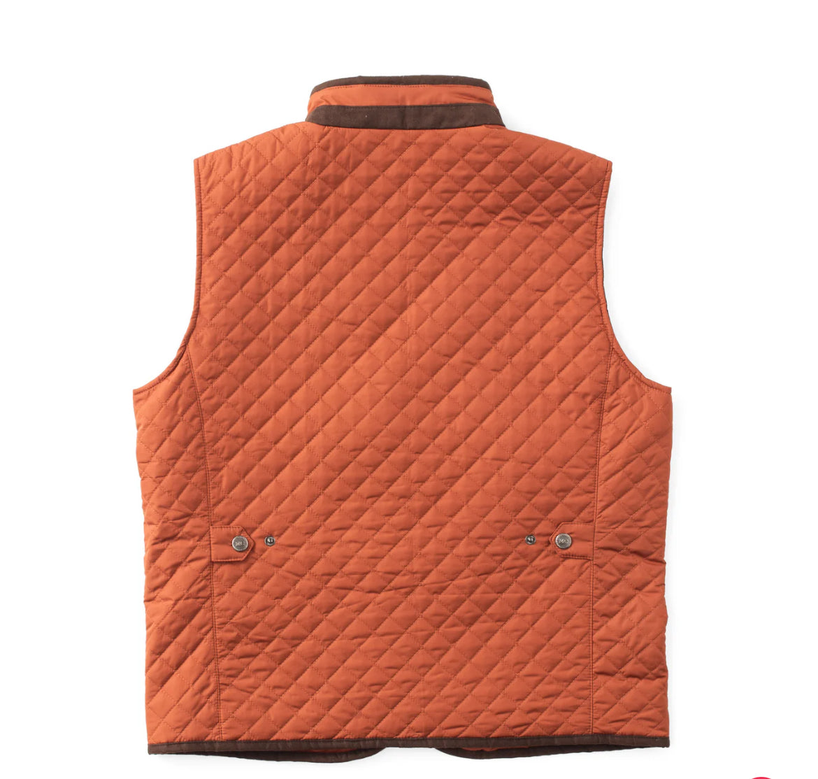 Houston Diamond Quilted Nylon Vest - Copper