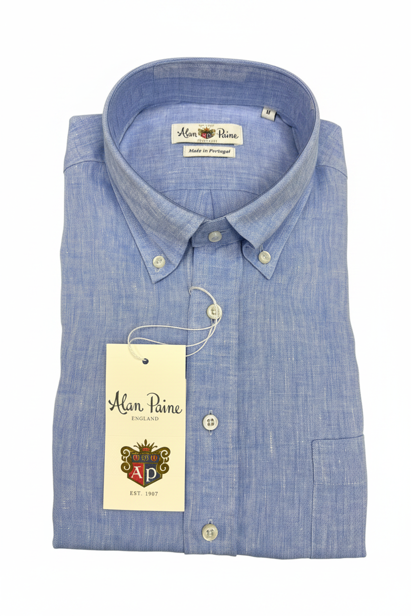 Alan Paine LS Linen Shirt (S2218H)