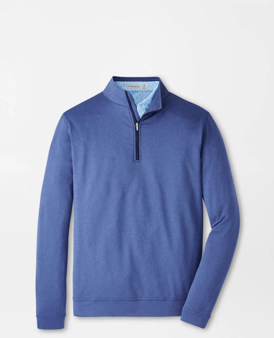 Peter Millar Performance Quarter Zip - Sport Navy