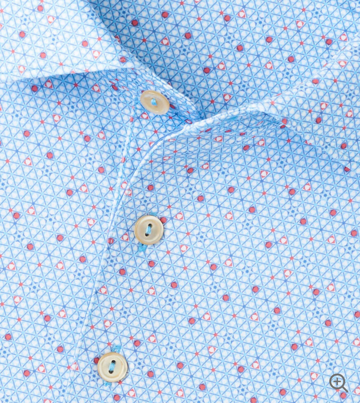 Peter Millar Geo Performance Polo - Seaport Blue