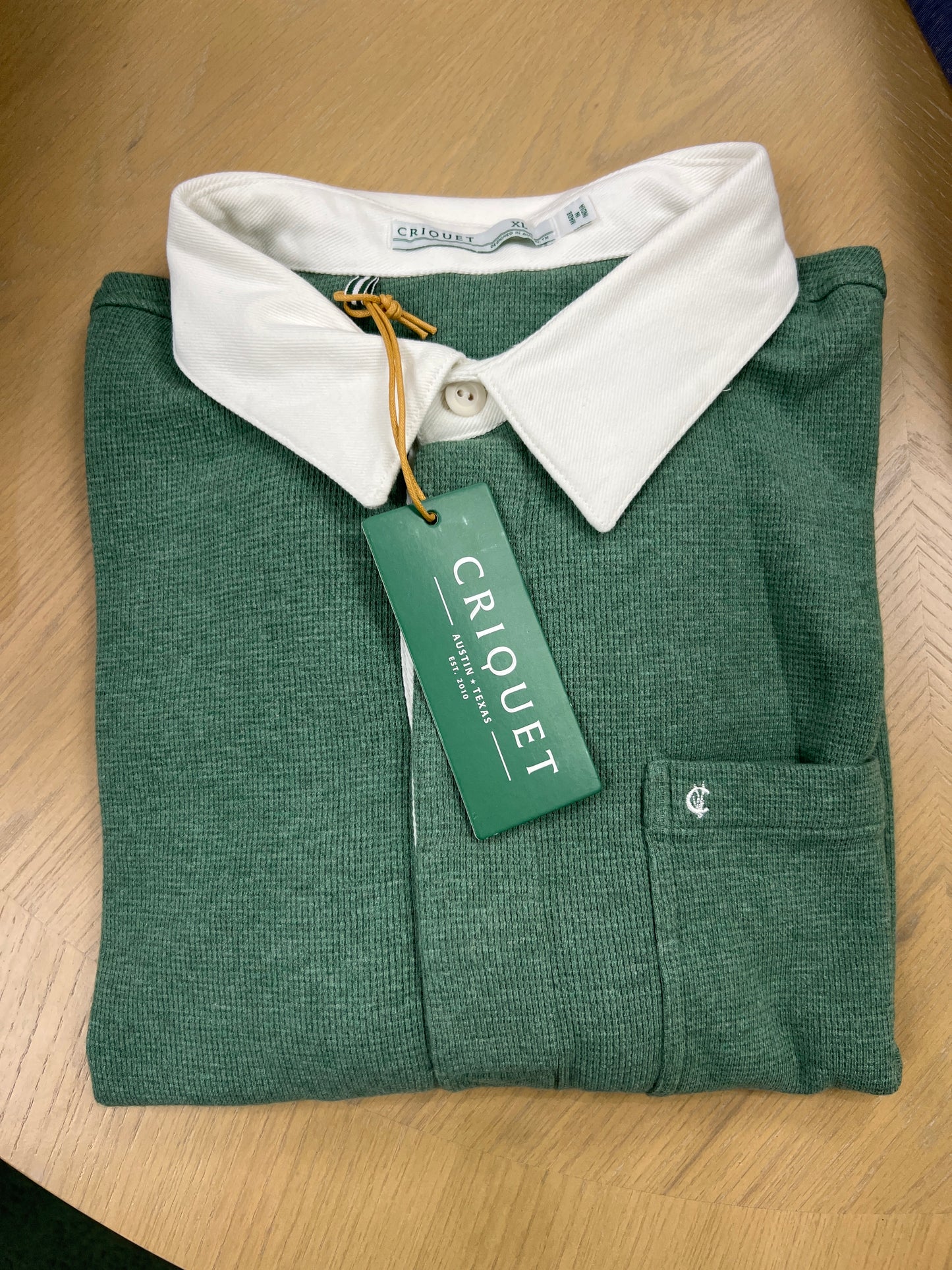 Criquet Waffle Rugby Heather Green