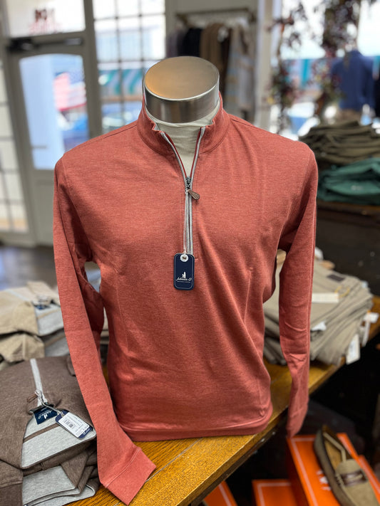 Sully Quarter Zip Pullover - Snapper