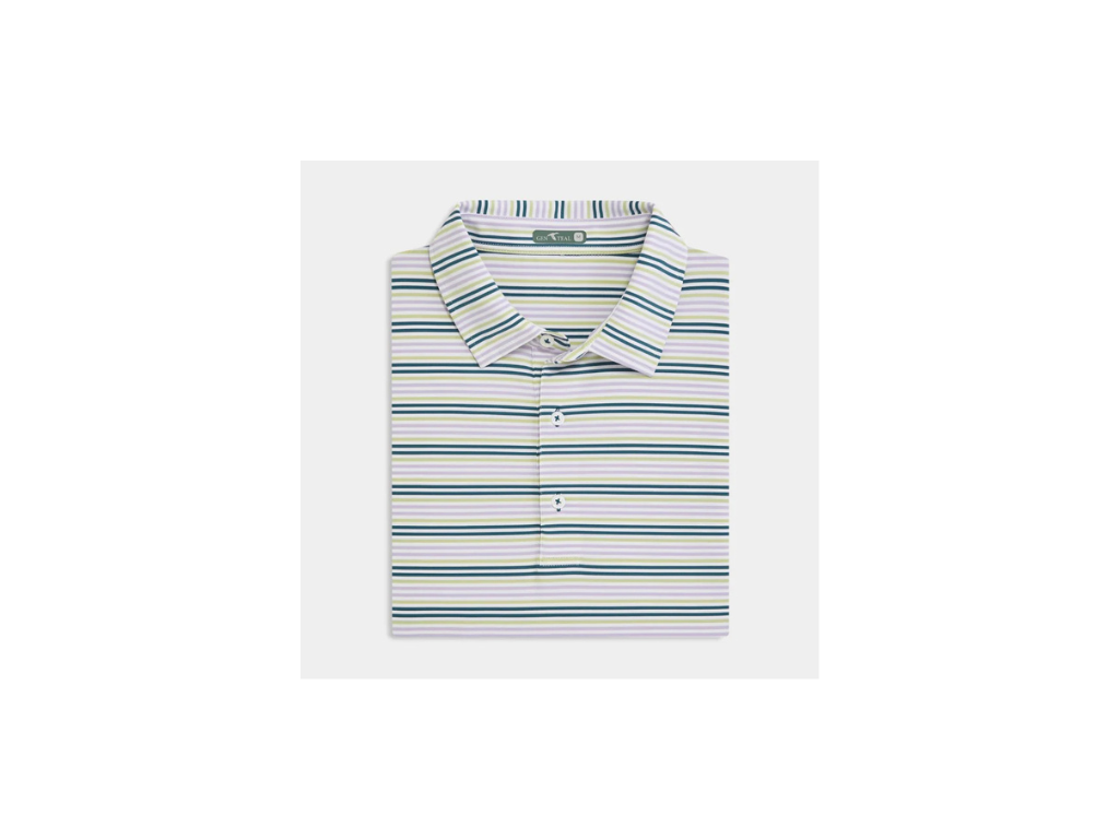 Genteal Collins Performance Polo - Meadow
