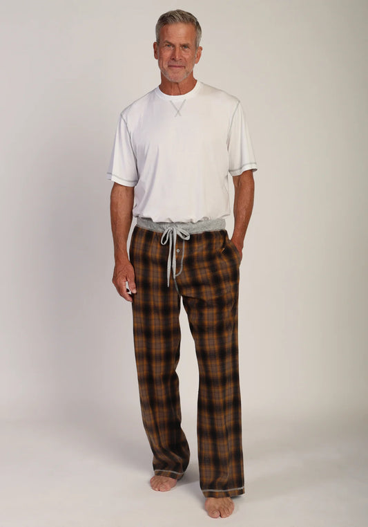 Summit Checks Flannel Pant - Brown/Dark Brown