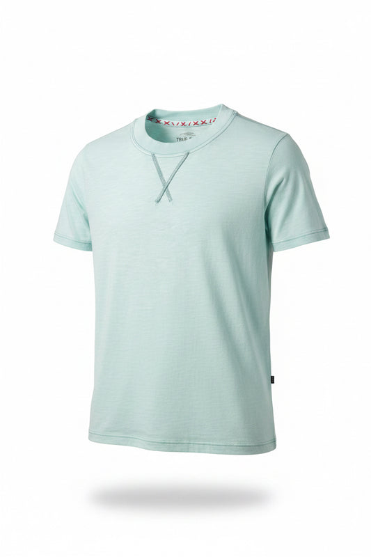 True Grit S/S Crew-Fresh Water