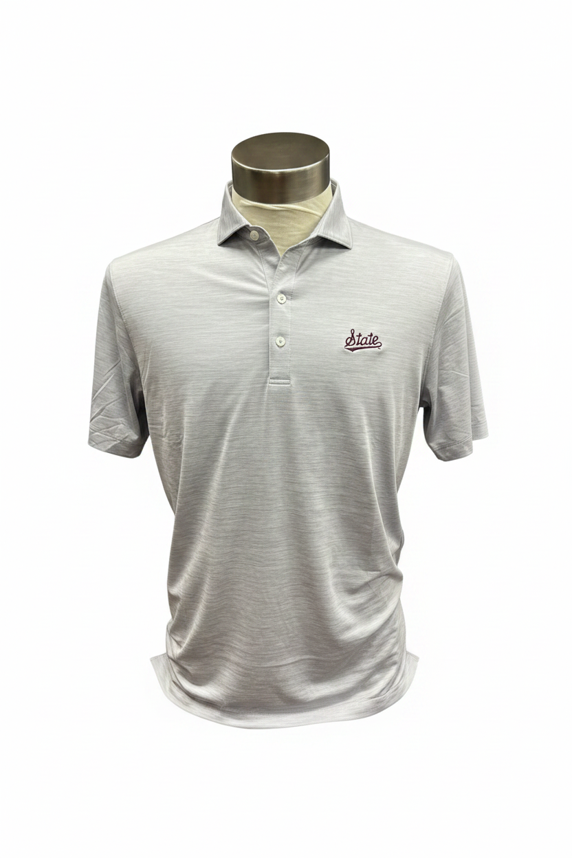 Huronn Polo-Light Gray