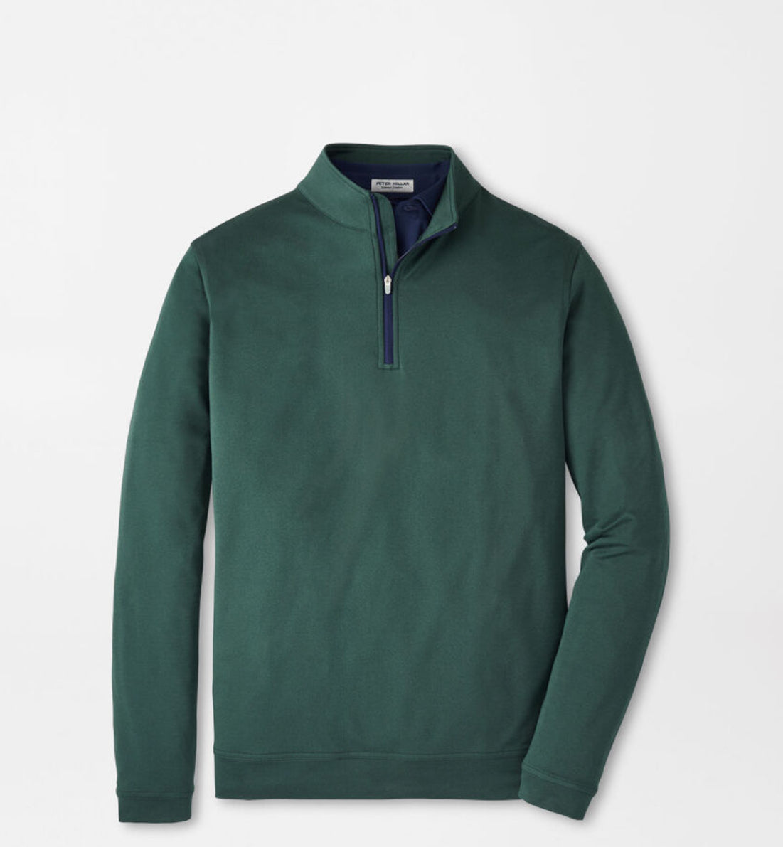 Peter Millar Performance Quarter Zip - Nordic Pine