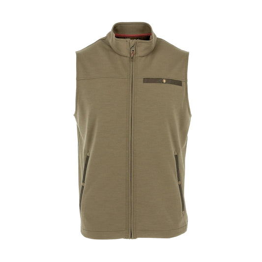 Tucker Fleece Vest - Bronze Green