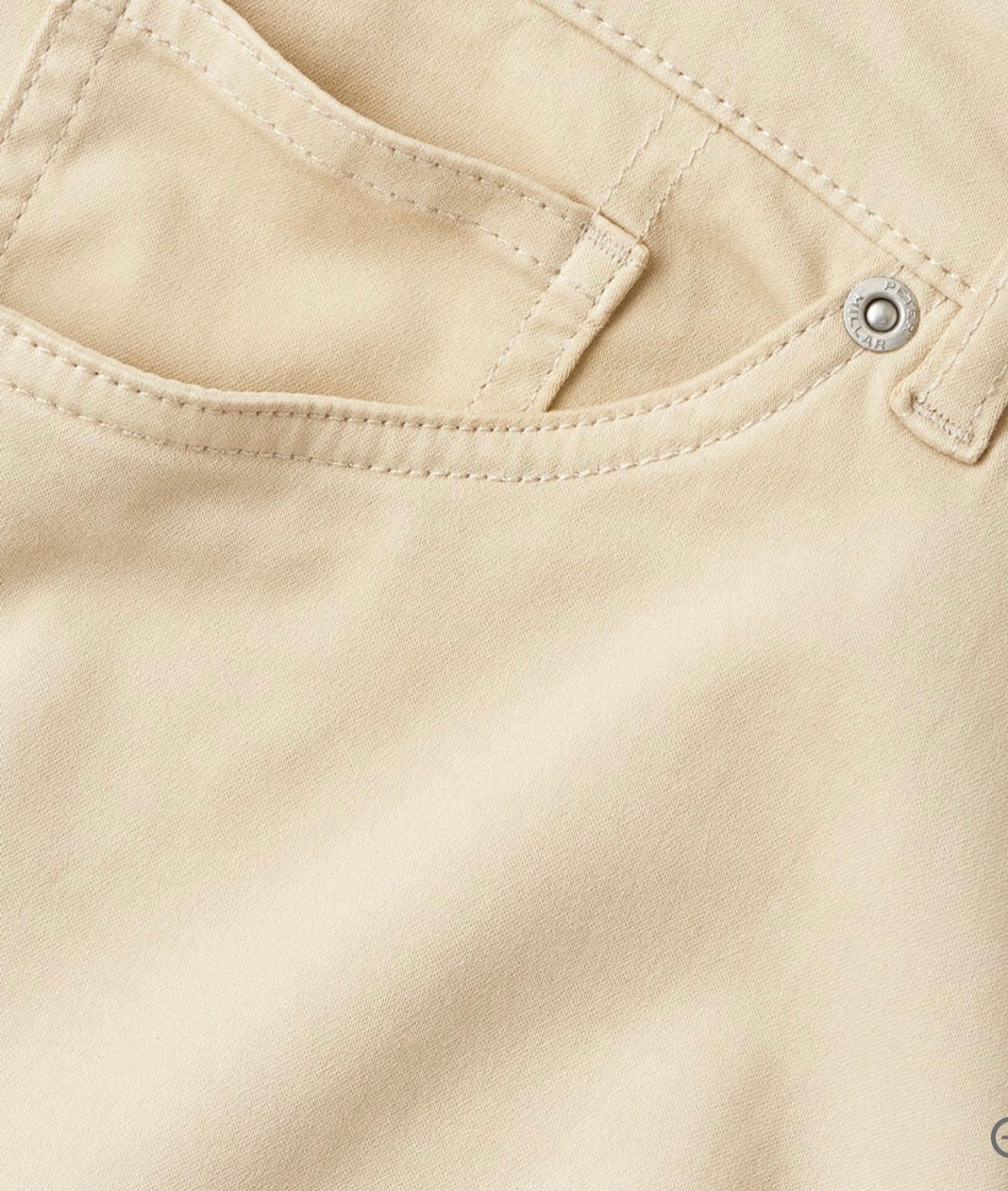Sateen Five Pocket Pant - Sand