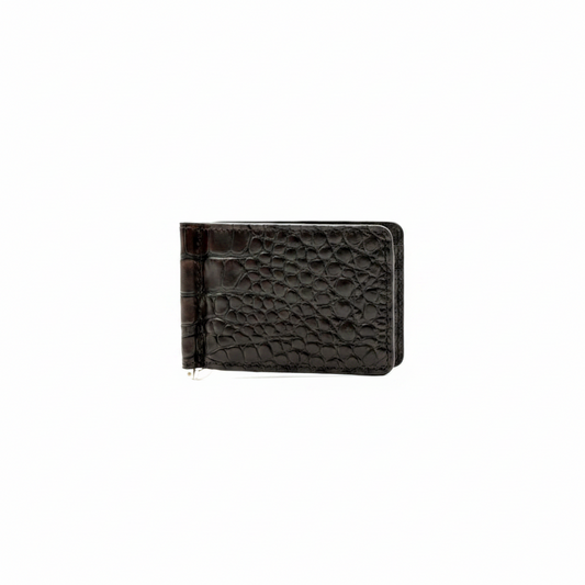 Bill Money Clip-Walnut