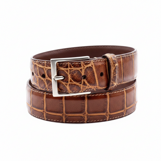 Perry Italian Belt-Chesnut