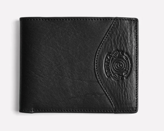 Ghurka Wallet-Vintage Black Leather