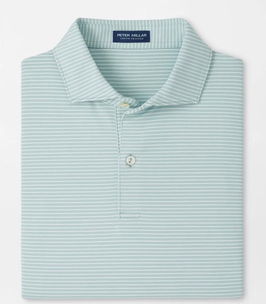 Peter Millar Crown Crafted Polo - Light Willow