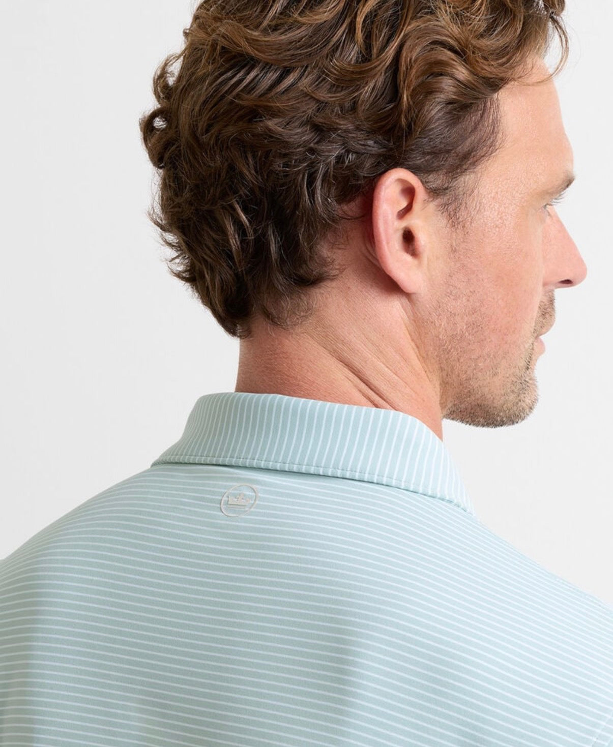 Peter Millar Crown Crafted Polo - Light Willow