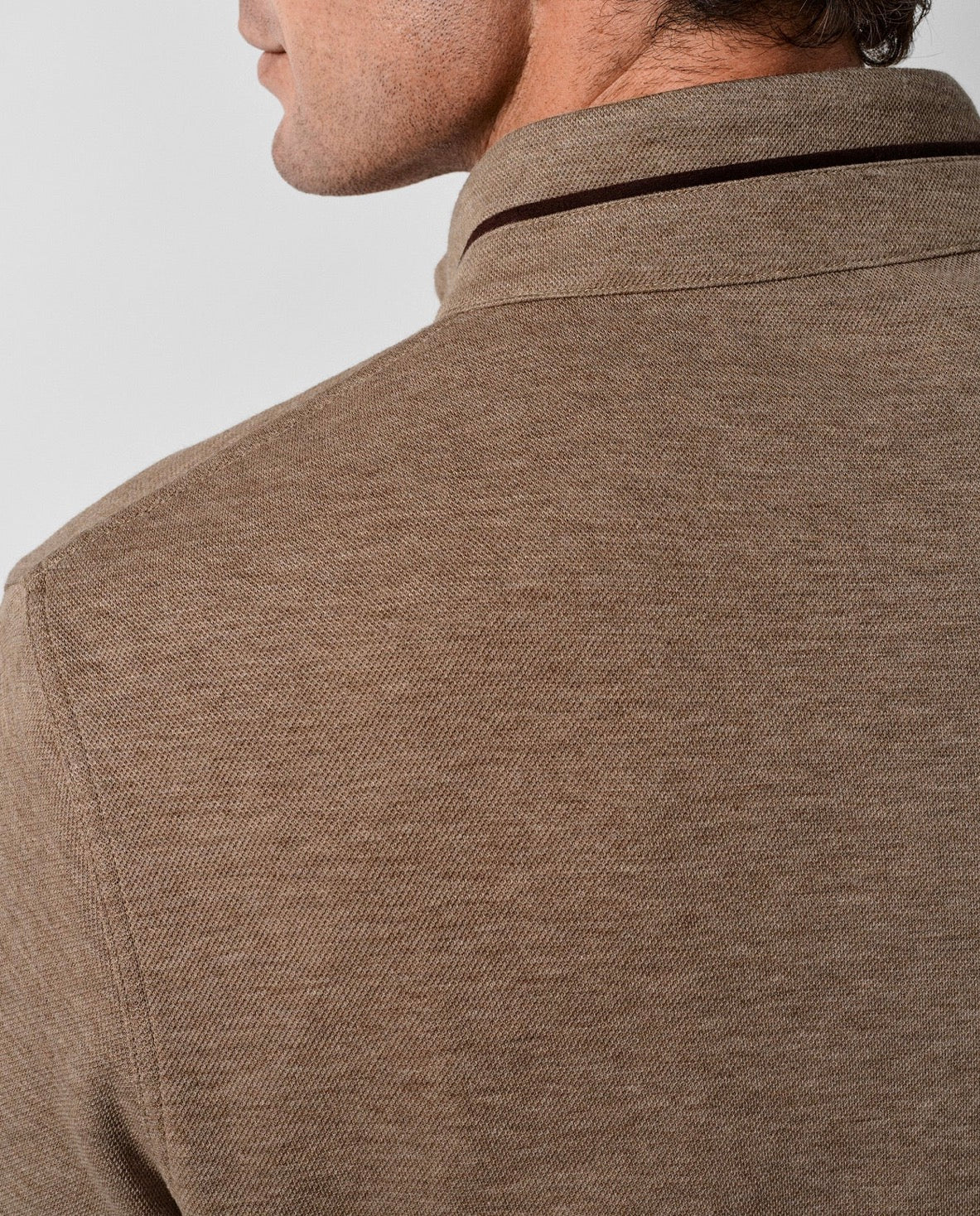 Smythson Quarter Zip-Latte