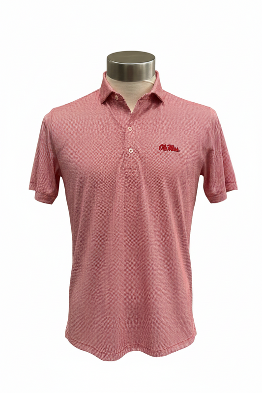 Hinson Polo-Ole Miss Red