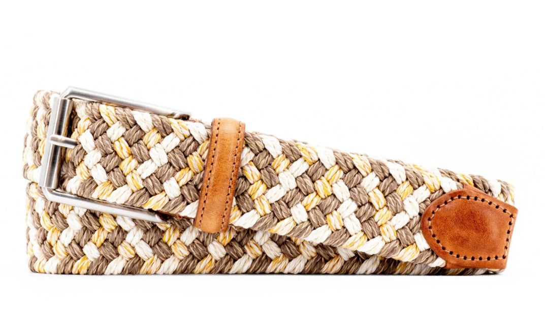 Como Belt-Sand/Khaki