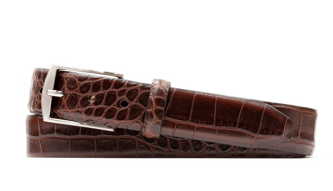 Alligator Grain Belt-Brown