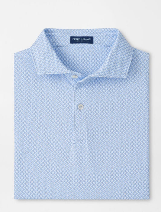 Mayfield Performance Jersey Polo - Iris Mist