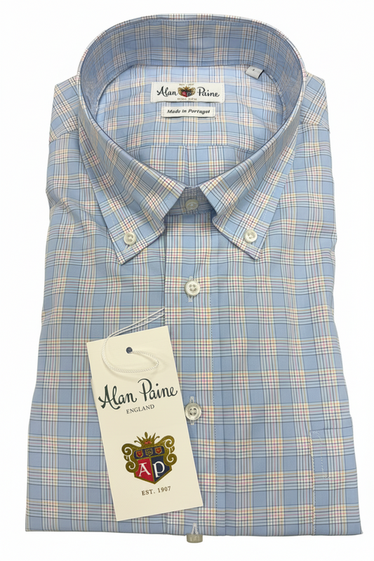 LS Classic Fit Shirt-Blue