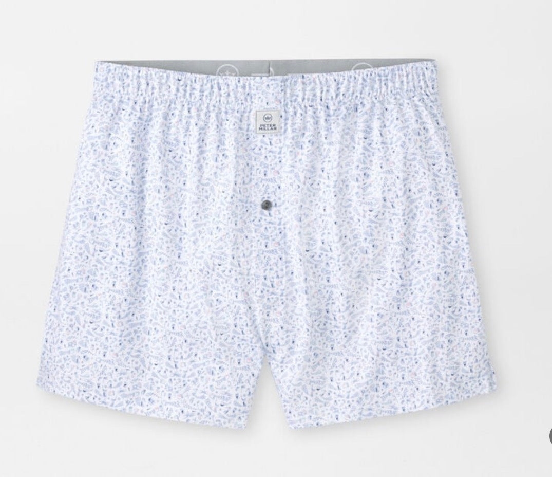 Performance Underwear-White/Blue