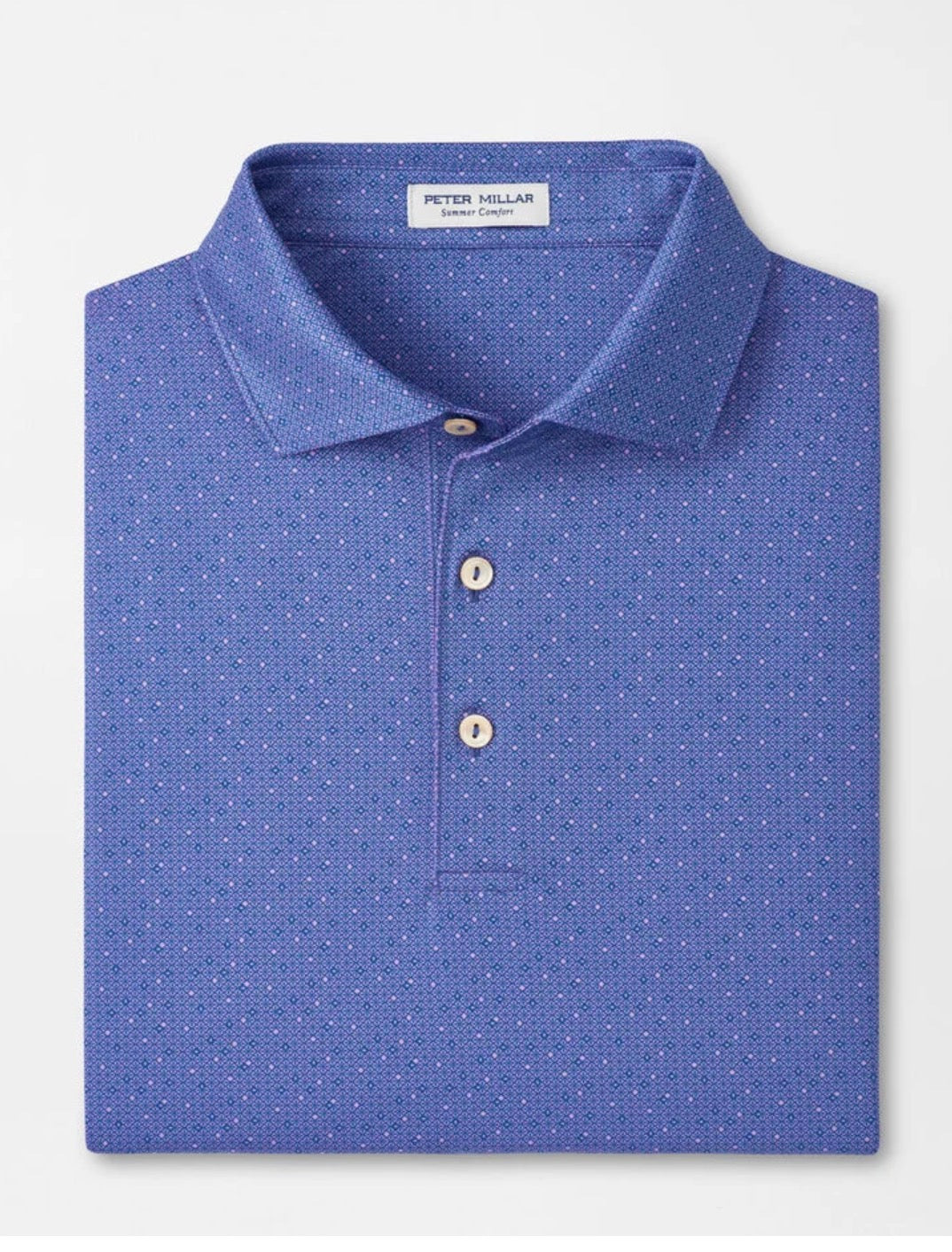 Peter Millar Dashwood Performance Jersey Polo - Windsor Blue