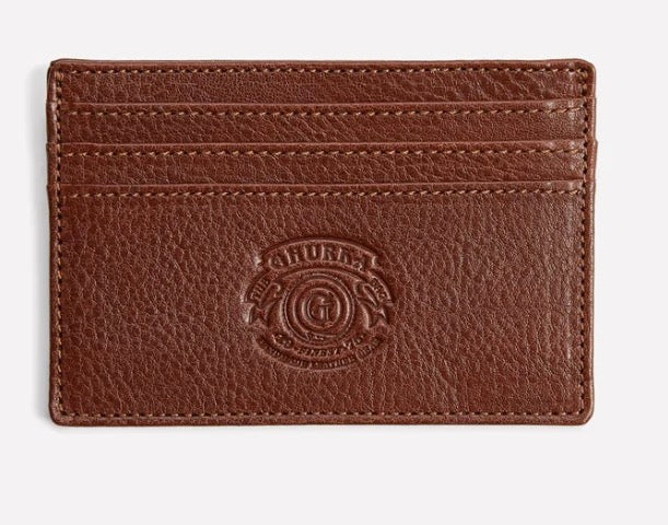 Ghurka Slim CC Case-Vintage Chesnut
