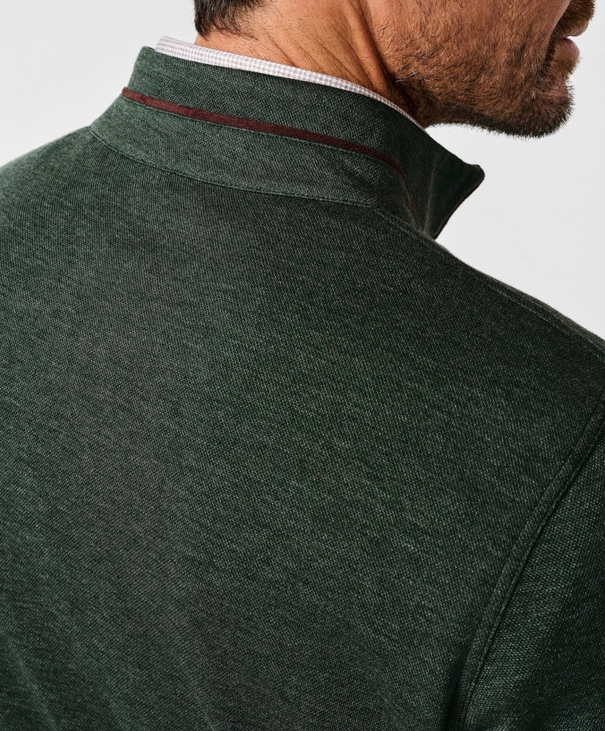 Smythson Quarter Zip-Hunter