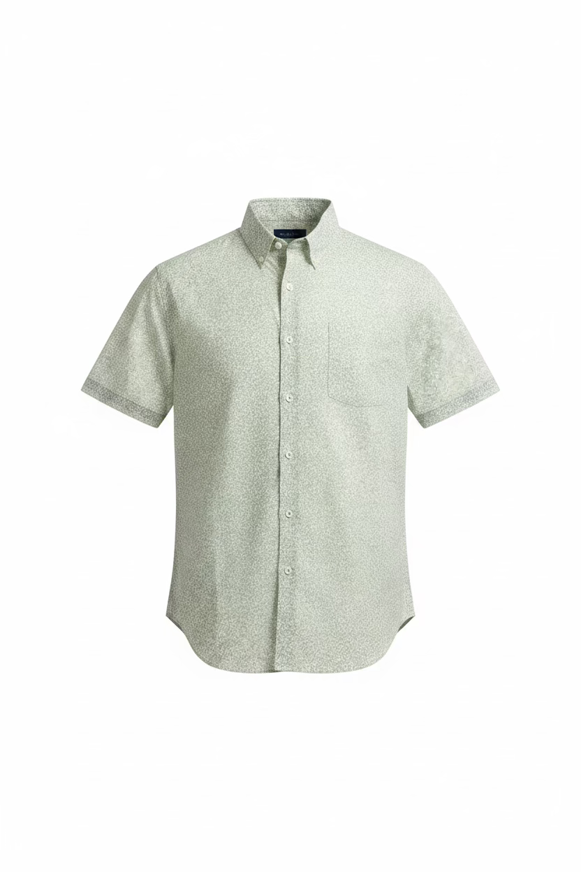 True Grit S/S Pocket Shirt-Green