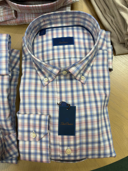 LS Buttondown - Denim/Multi