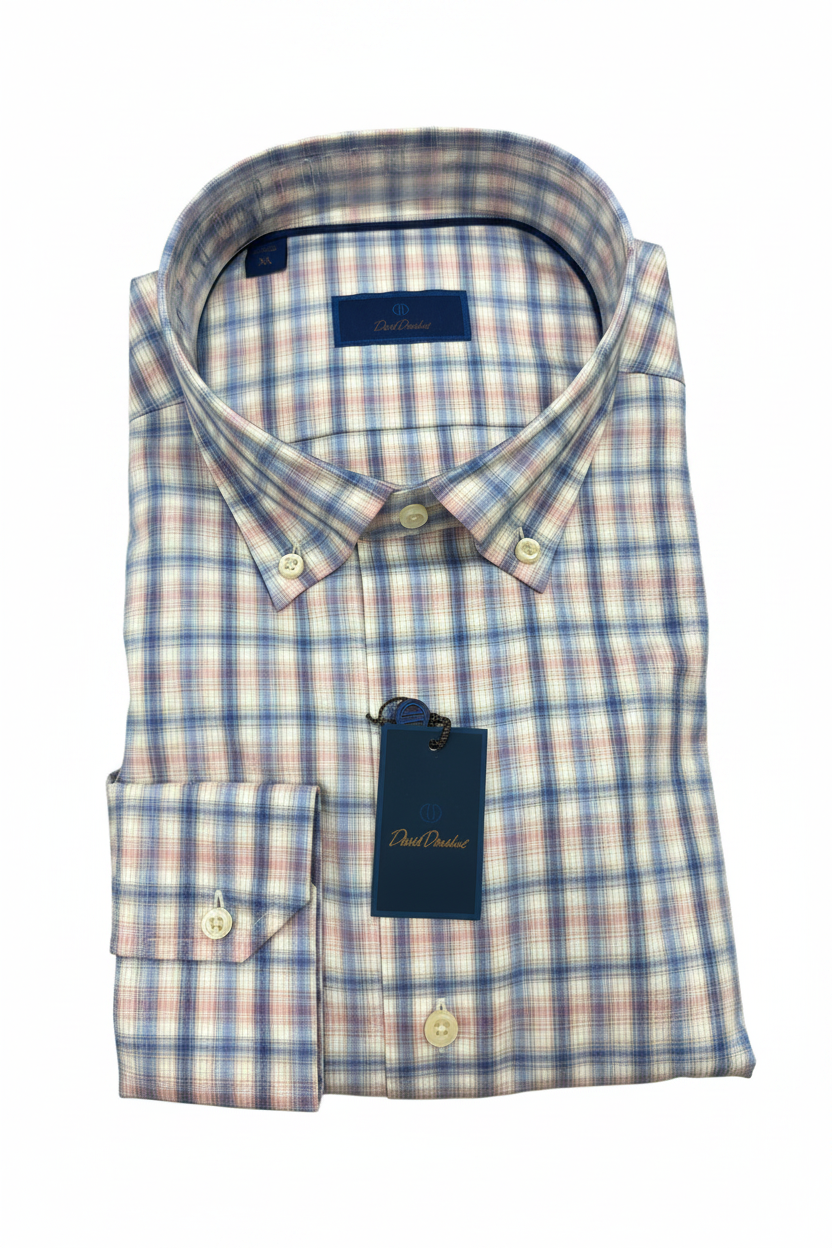LS Buttondown - Denim/Multi