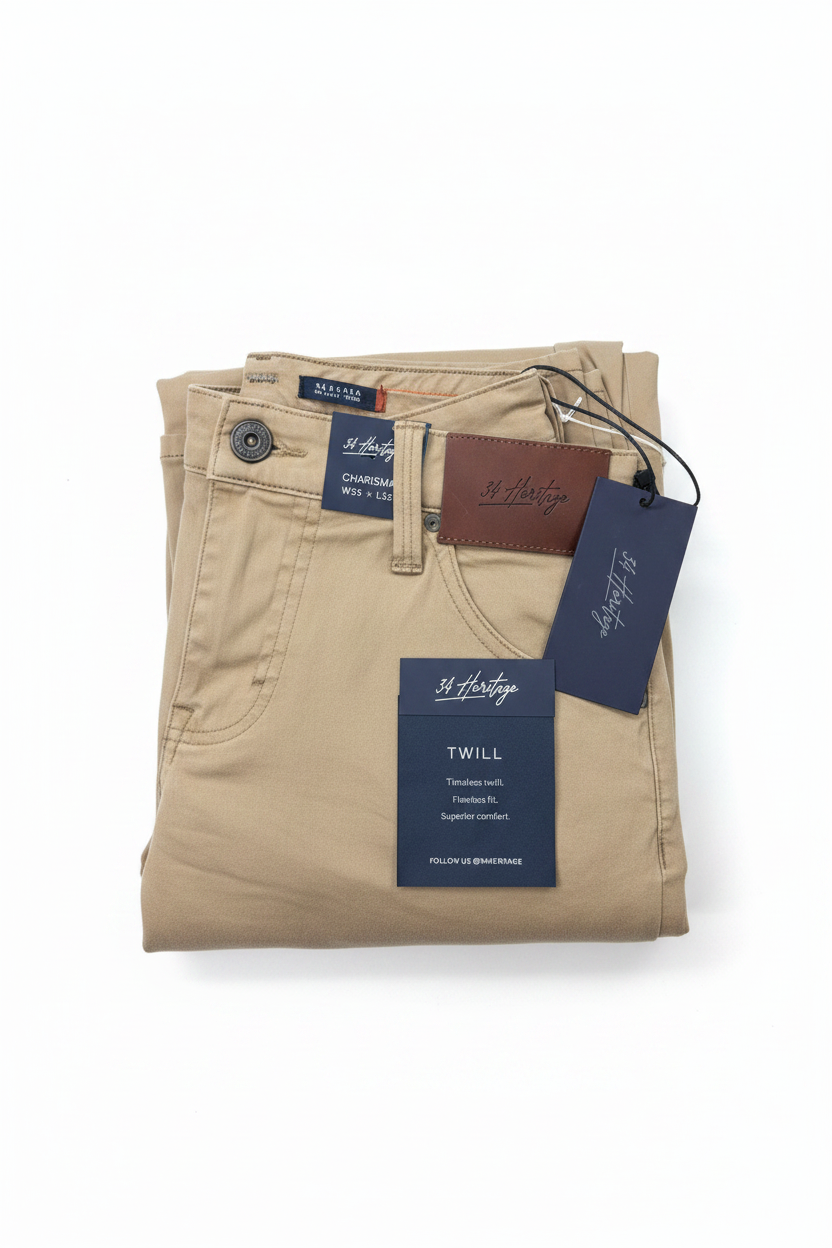 Charisma - Khaki Twill