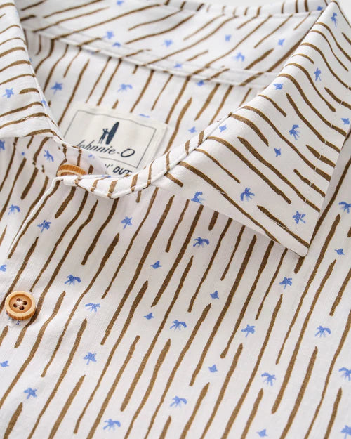 Johnnie-O Pendola SS Shirt - White
