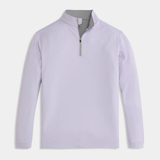 Perf Quarter Zip - Purple Ash