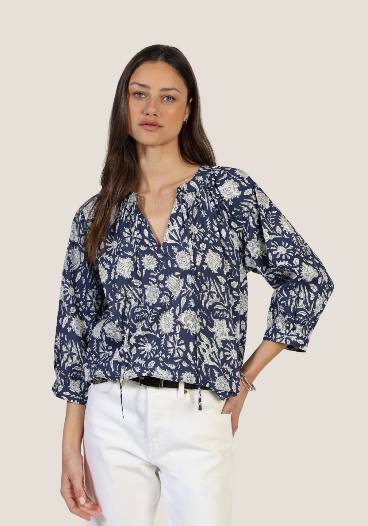 Emma Top - Navy