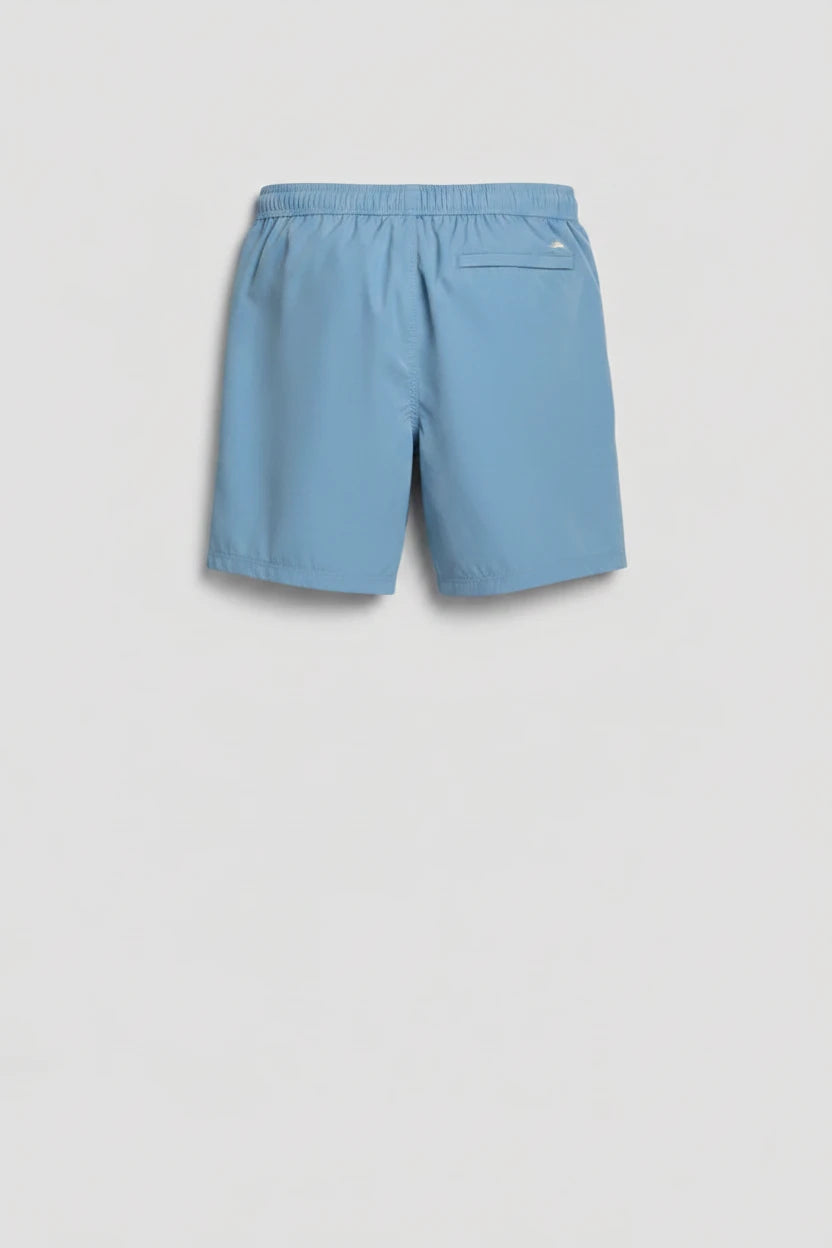 Drawstring Short-Coast Blue