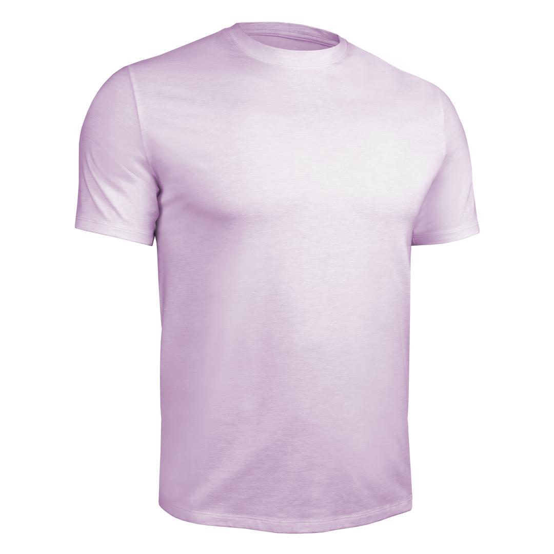 Luxury Tee-Heathered Lavender