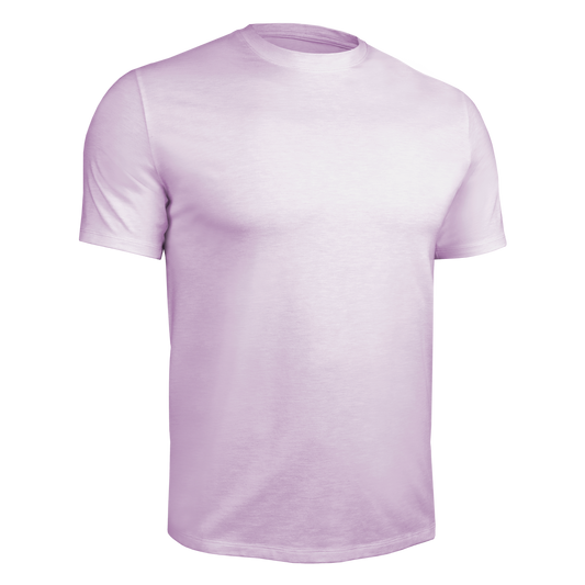 Luxury Tee-Heathered Lavender