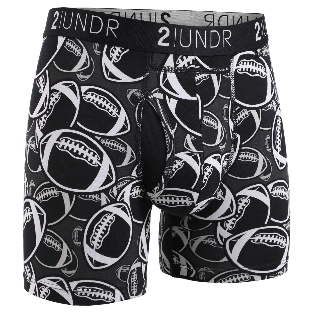 Boxer Brief-Grid Iron