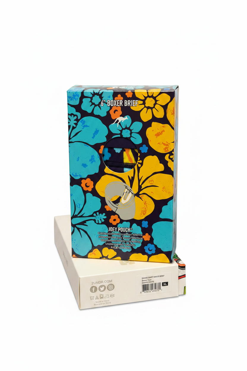 Boxer Brief-Flower Power