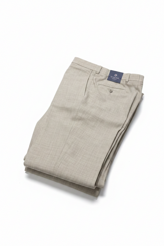 Linen Blend Pant-Sand