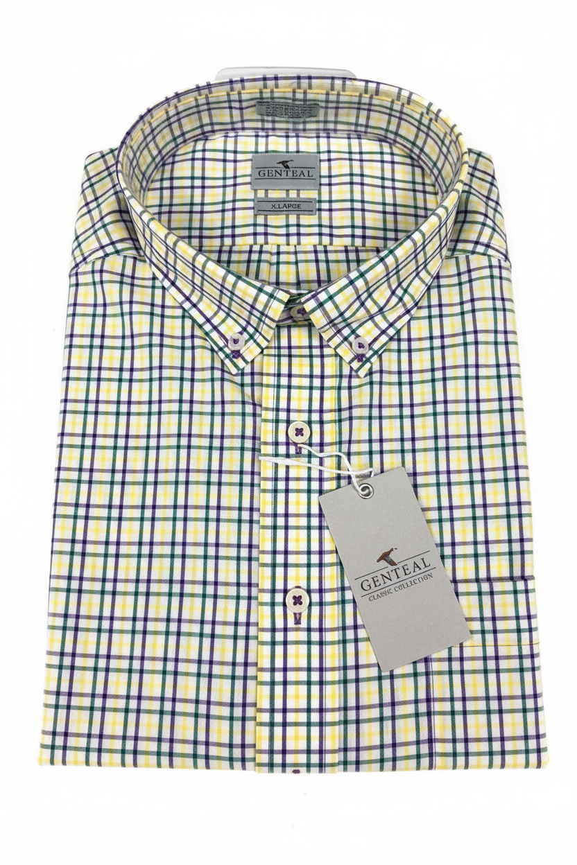 Cotton Sport Shirt-Madri Gras