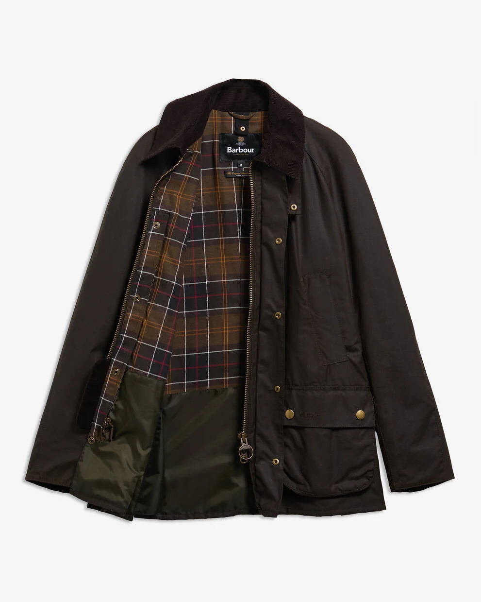Men’s Ashby Waxed Jacket-Olive