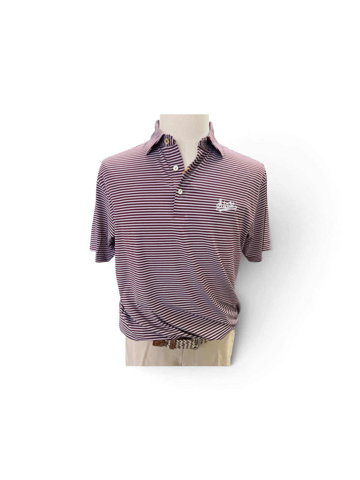 Peter Millar Tie Breaker Polo-State Script