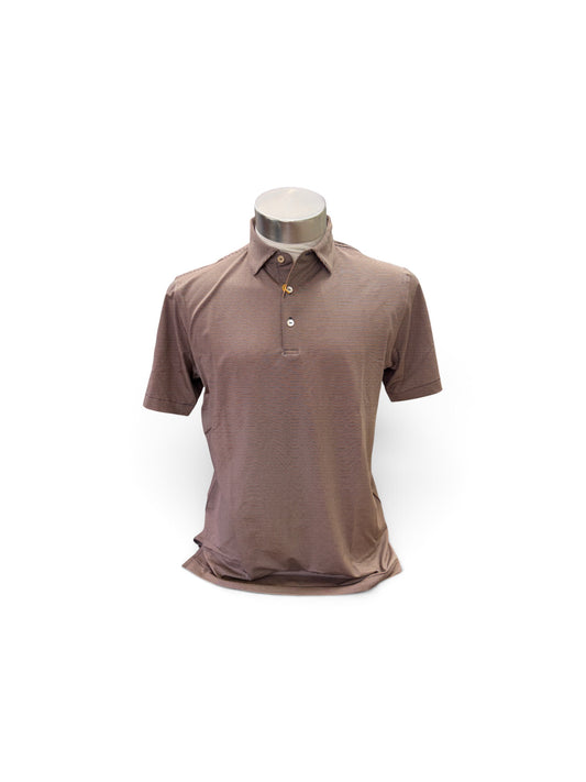 Jubilee Performance Polo-Dark Amber