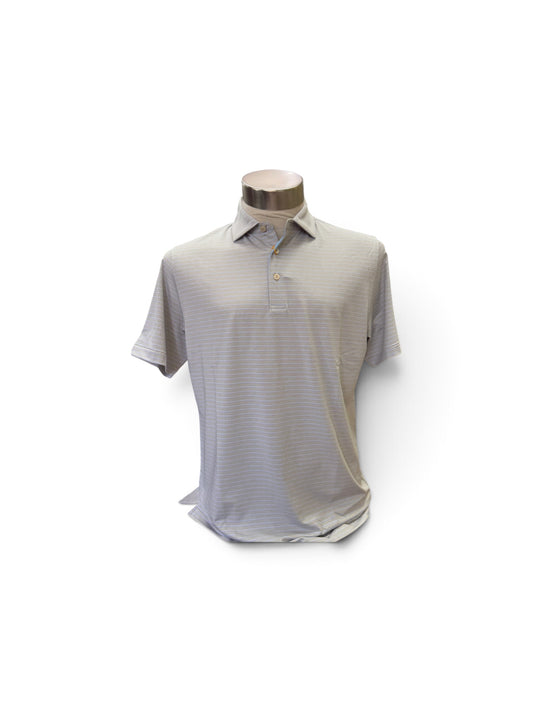 Oaks Performance Polo- British Grey