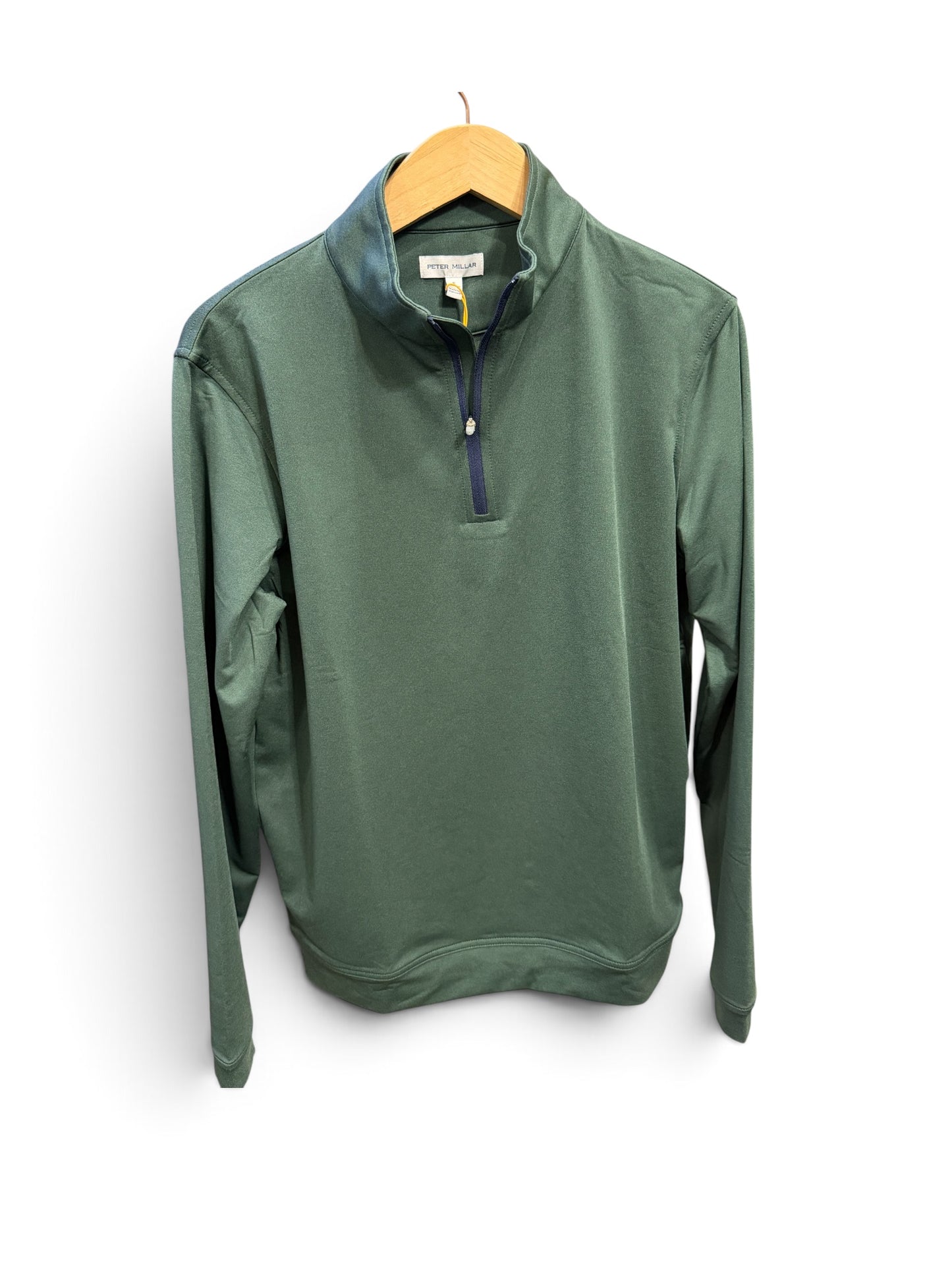 Peter Millar Quarter Zip-Nordic Pine