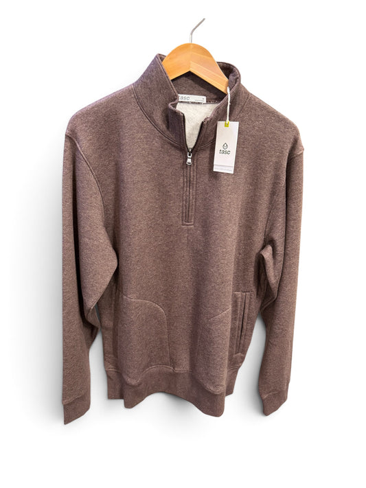 Fleece Quarter Zip-Mocha